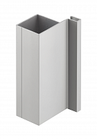 Профиль вертикальный оконечный VELLO, тип J, алюминий, 3м — купить оптом и в розницу в интернет магазине GTV-Meridian.