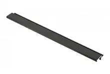 Профиль VELLO для верхних шкафчиков, для плиты 16мм, черный матовый, 3м — купить оптом и в розницу в интернет магазине GTV-Meridian.
