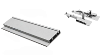 Комплект для высокого внутреннего ящика H-199 Modern Box (панель + соединитель 2 шт.), серый — купить оптом и в розницу в интернет магазине GTV-Meridian.