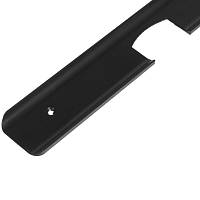 Планка угловая алюминиевая 38 мм, черная — купить оптом и в розницу в интернет магазине GTV-Meridian.