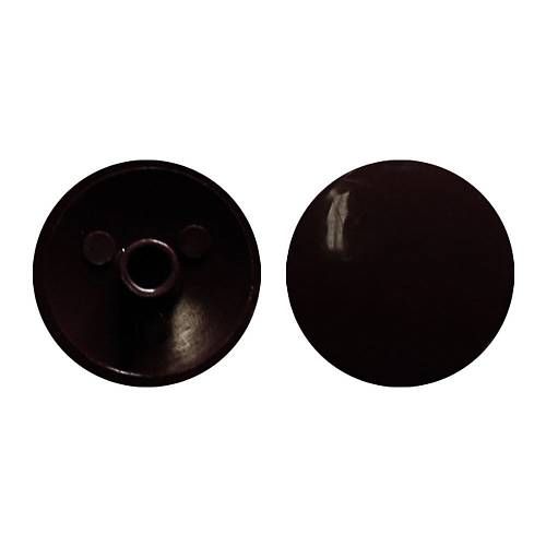 Заглушка к эксцентрику диаметр 18мм, № 9 темно-коричневая (венге) — купить оптом и в розницу в интернет магазине GTV-Meridian.